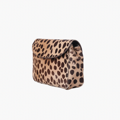 Prada Vintage Leopard Print Pony Hair bag -'00s