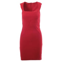 Dolce & Gabbana Red Sleeveless Sheath Dress -'00s