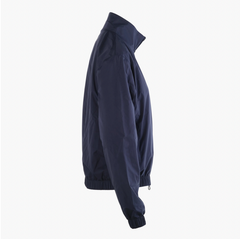 Loro Piana Windmate Storm System Reversible Blue Navy Cashmere Bomber Jacket