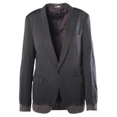 Blazer à motif chevrons et effet dip-dye Comme des Garçons Homme Plus - Années 2000