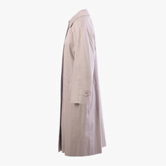 Burberry Vintage Beige Car Coat with Nova Check Lining - '80s