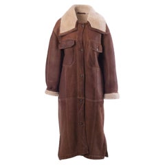 Alberta Ferretti Sheepskin Shearling Coat -'00s