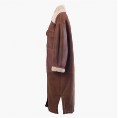 Alberta Ferretti Sheepskin Shearling Coat -'00s