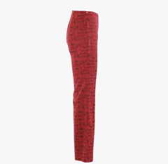 Versace Classic V2 Logo-Jacquard Flared Trousers - '90s