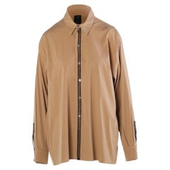Jean Paul Gaultier Homme Openwork-Trim Oversized Shirt - ’90s
