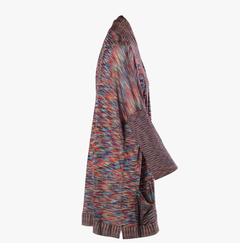Missoni Iconic Multicolor Draped Knit Cardigan -'90s