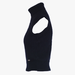 Versace Black Cashmere Turtleneck Vest - '80s