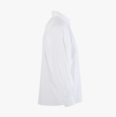 Yves Saint Laurent Rive Gauche White Gathered Shirt – '80s