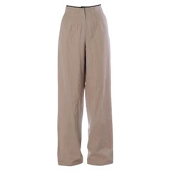 Jean Paul Gaultier Femme High-Waisted Wide-Leg Tailored Trousers - '90s