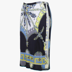 Jupe Emilio Pucci multicolore, taille moyenne – années 2000