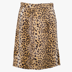Falda con estampado de leopardo de Emanuel Ungaro - Años 90