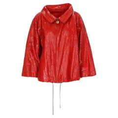 Gianfranco Ferré Exotic Leather Jacket - '90s