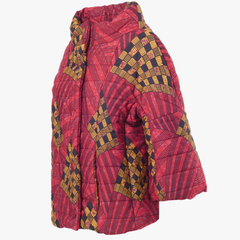 Stella Jean Women’s Quilted Puffer Jacket with Graphic Print - '10s