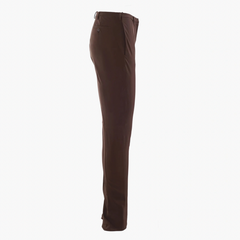 Prada Brown Stretch Flared Trousers - '00s