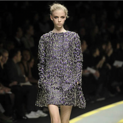 Versace Autumn/Winter 2008/09 Embellished Jacquard Coat & Dress Set -'00s