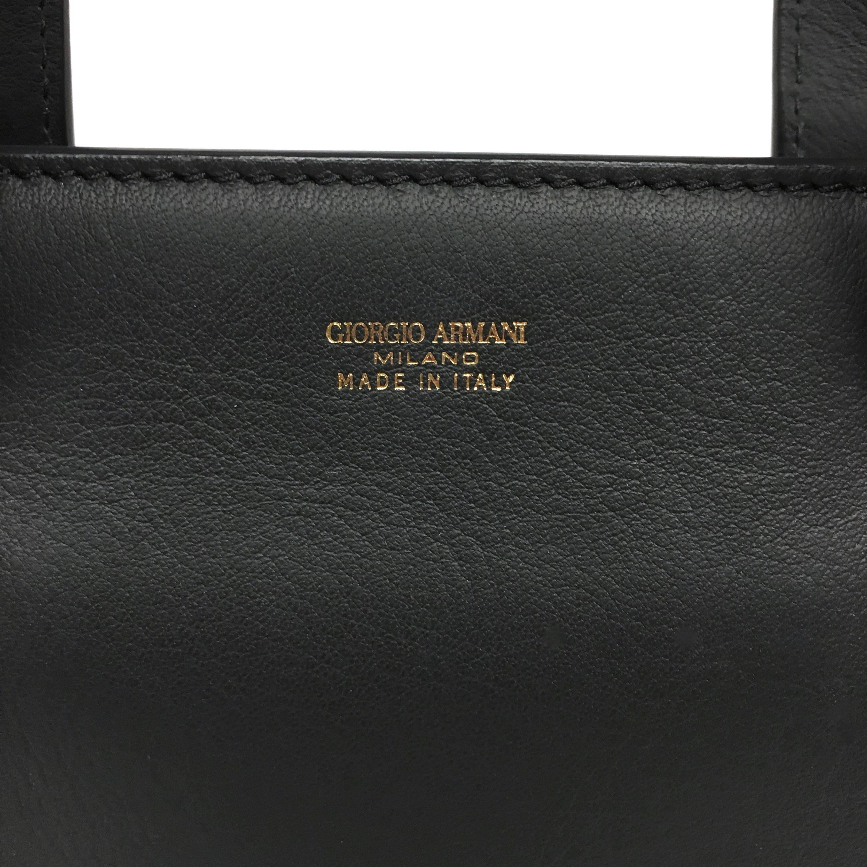 armani black shopping