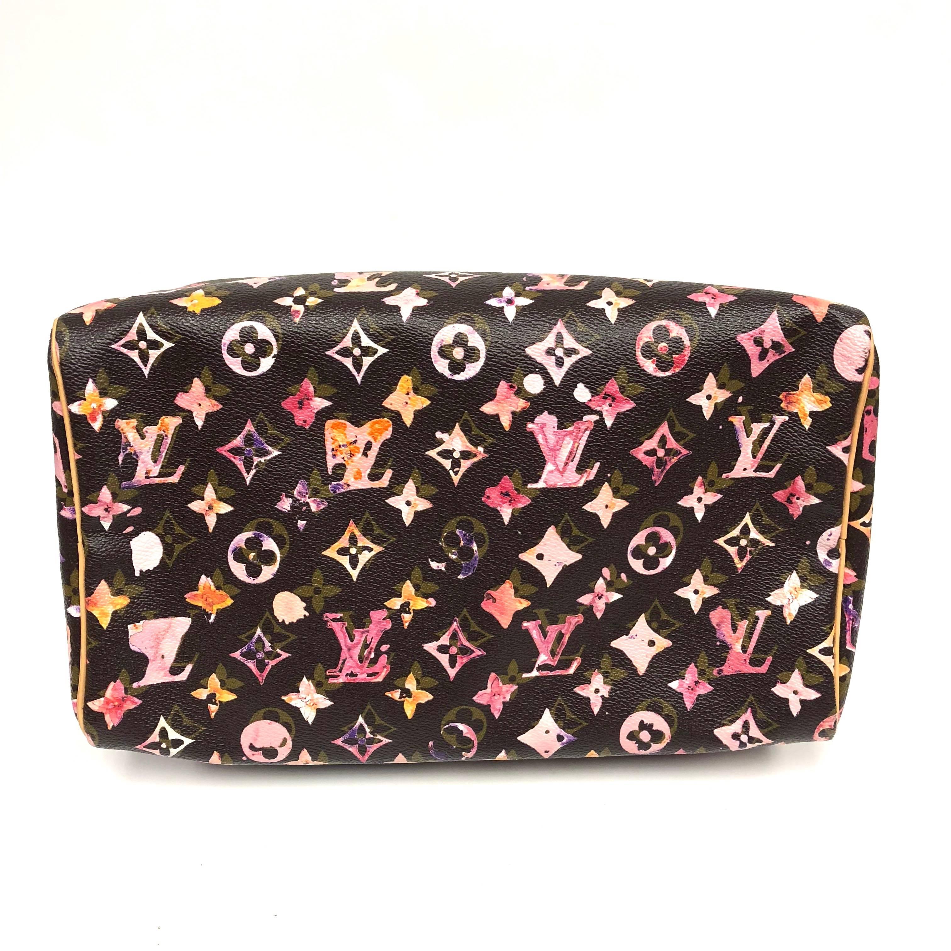 louis vuitton aquarelle speedy 30