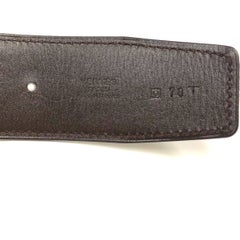 Hermès Leather Belt Strap 42 mm Reversible size 70 cm