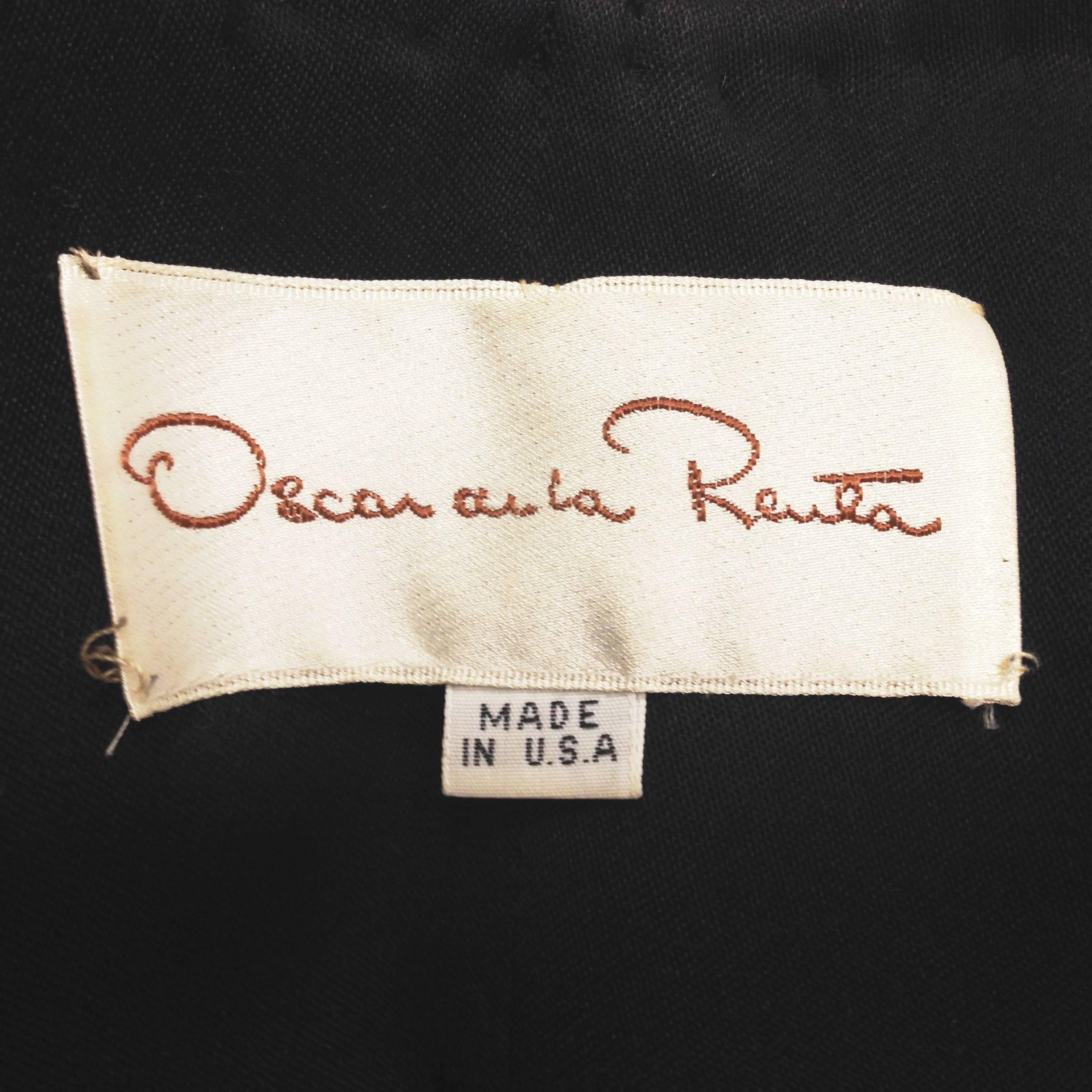 Women's 1983 Oscar de La Renta Heavily Embroidered and Beaded Evening Jacket