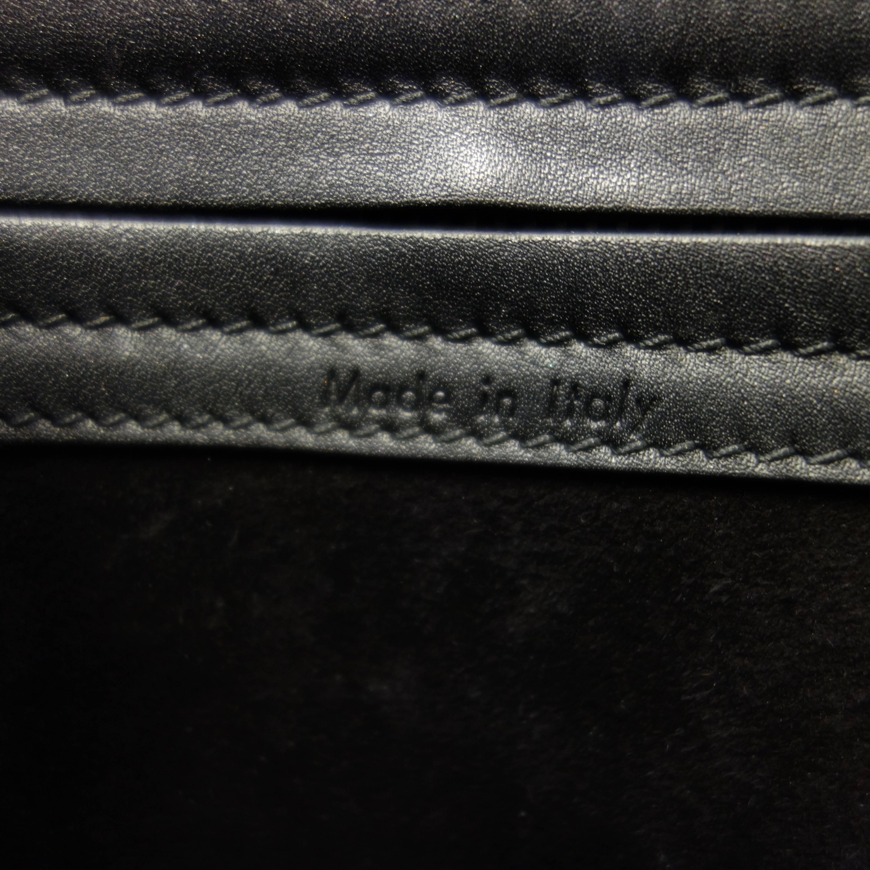Women's Celine Phantom Black Smooth Leather Luggage Large