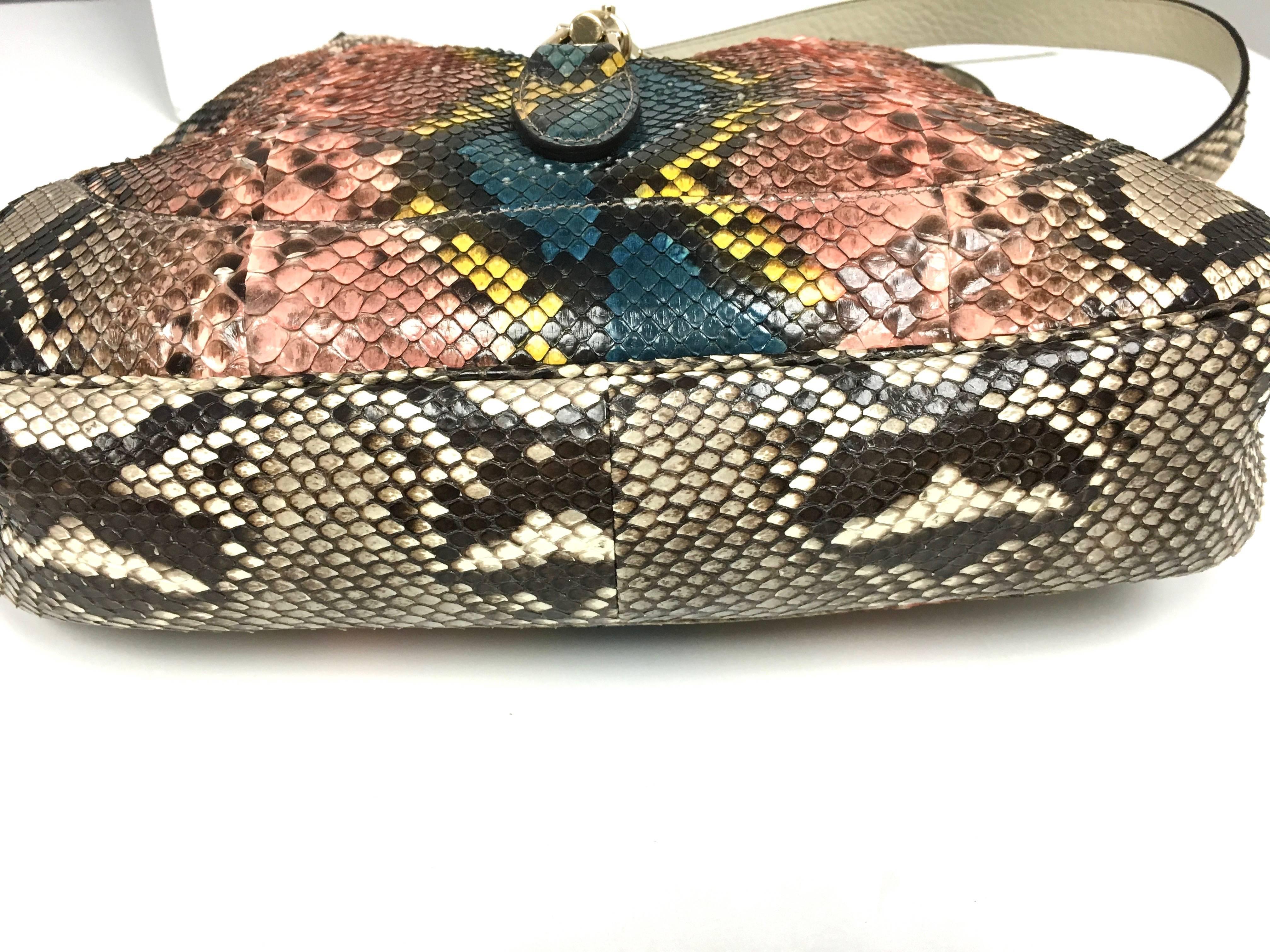 gucci jackie python bag