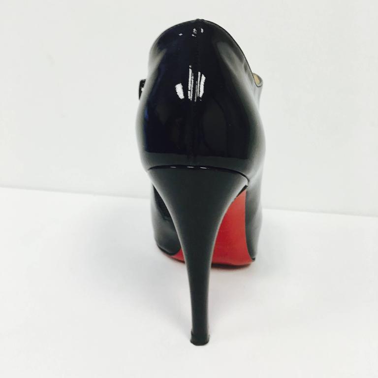 christian louboutin black booties