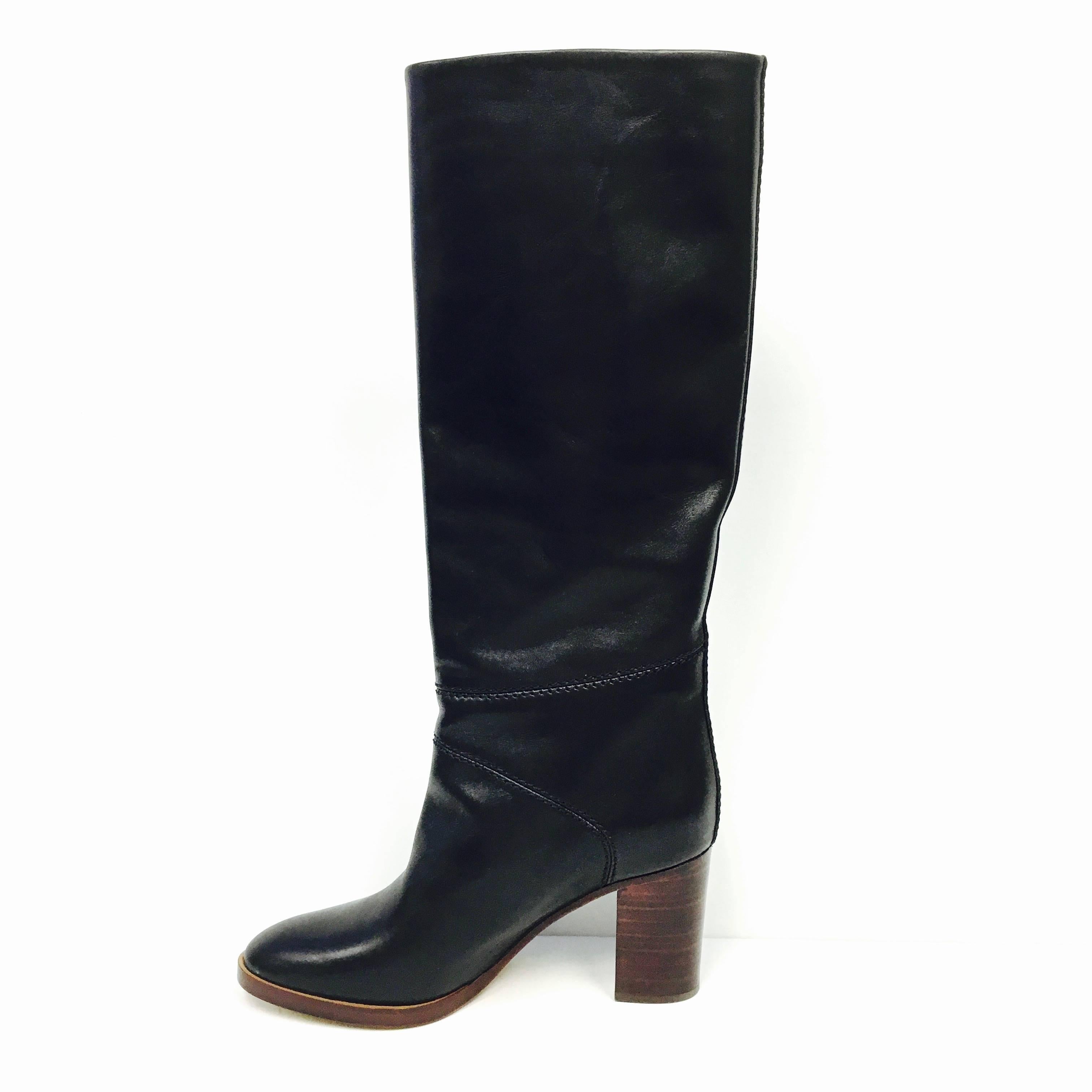 Black CHLOÉ  Grace Boots 38.5 