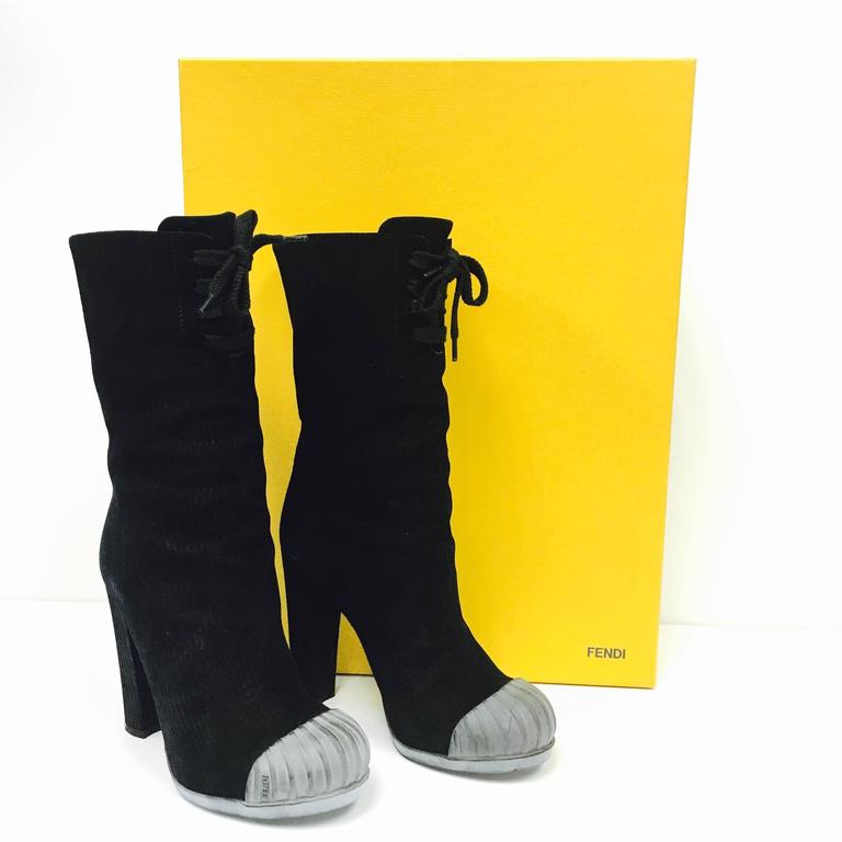fendi rubber boots