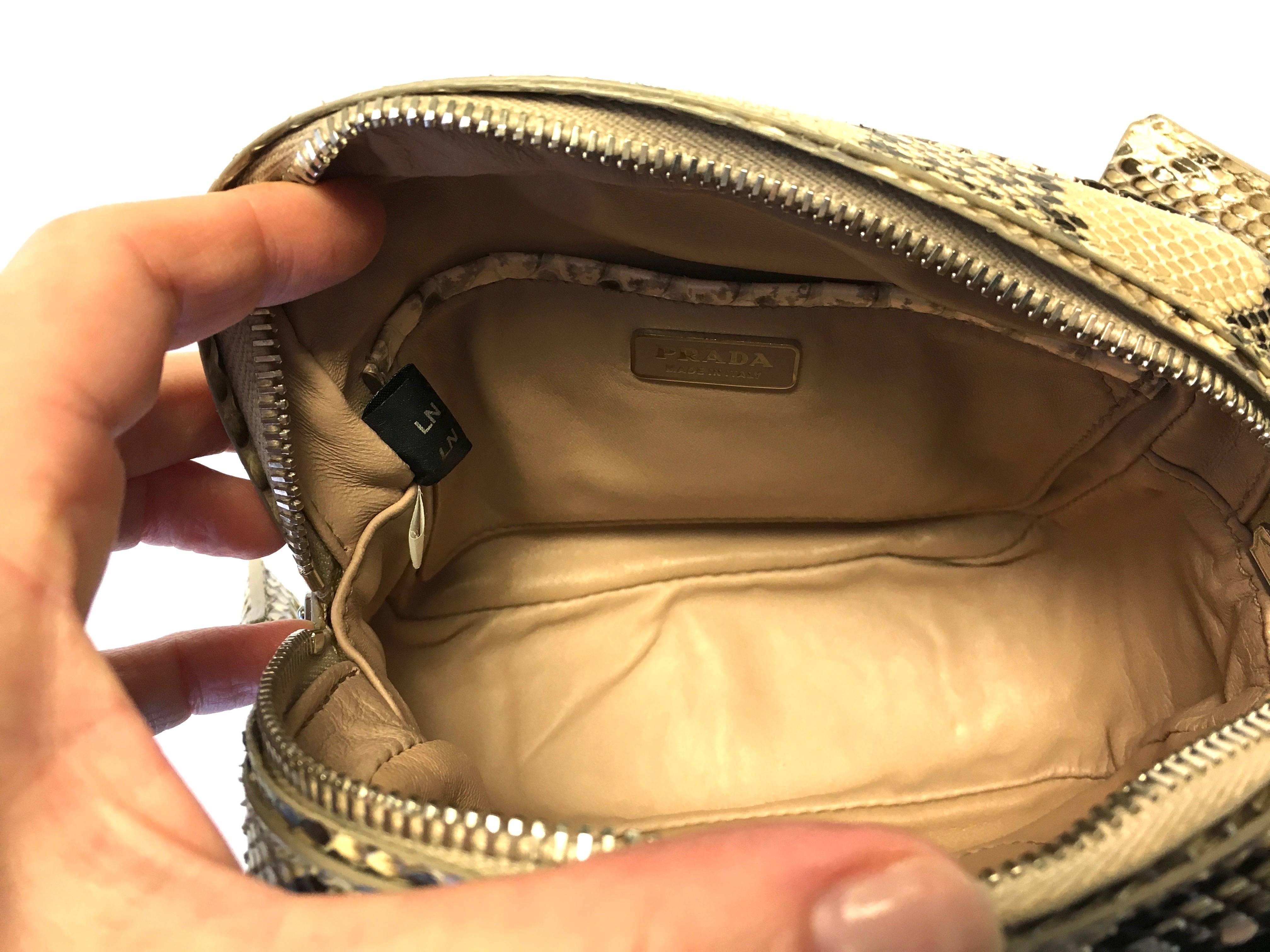 Women's Prada Python Crossbody Bag For Sale
