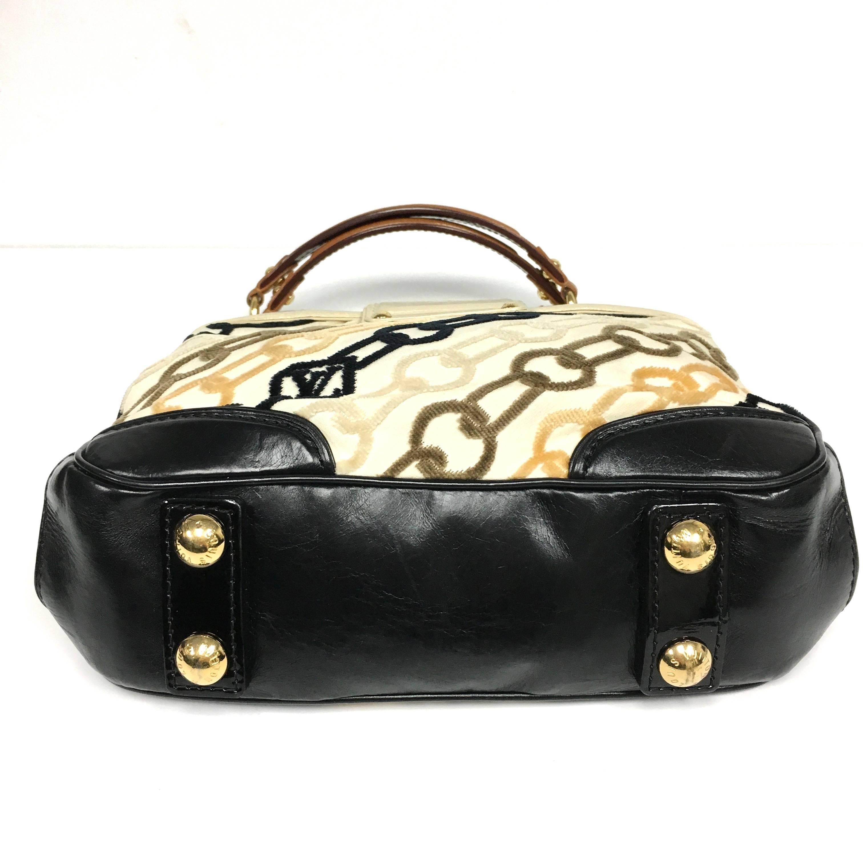 louis vuitton velvet bag