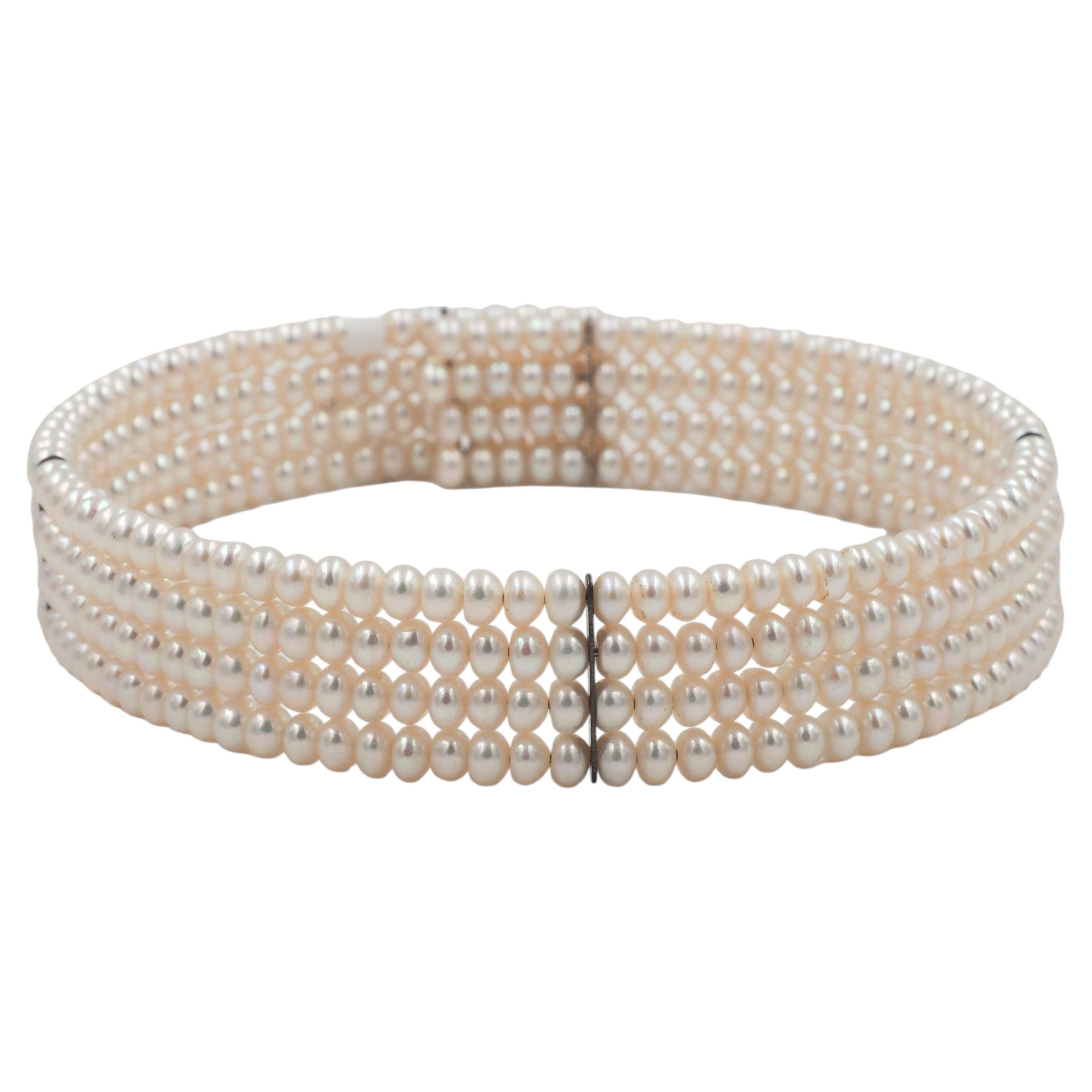 Pearl Choker (4 Strand)