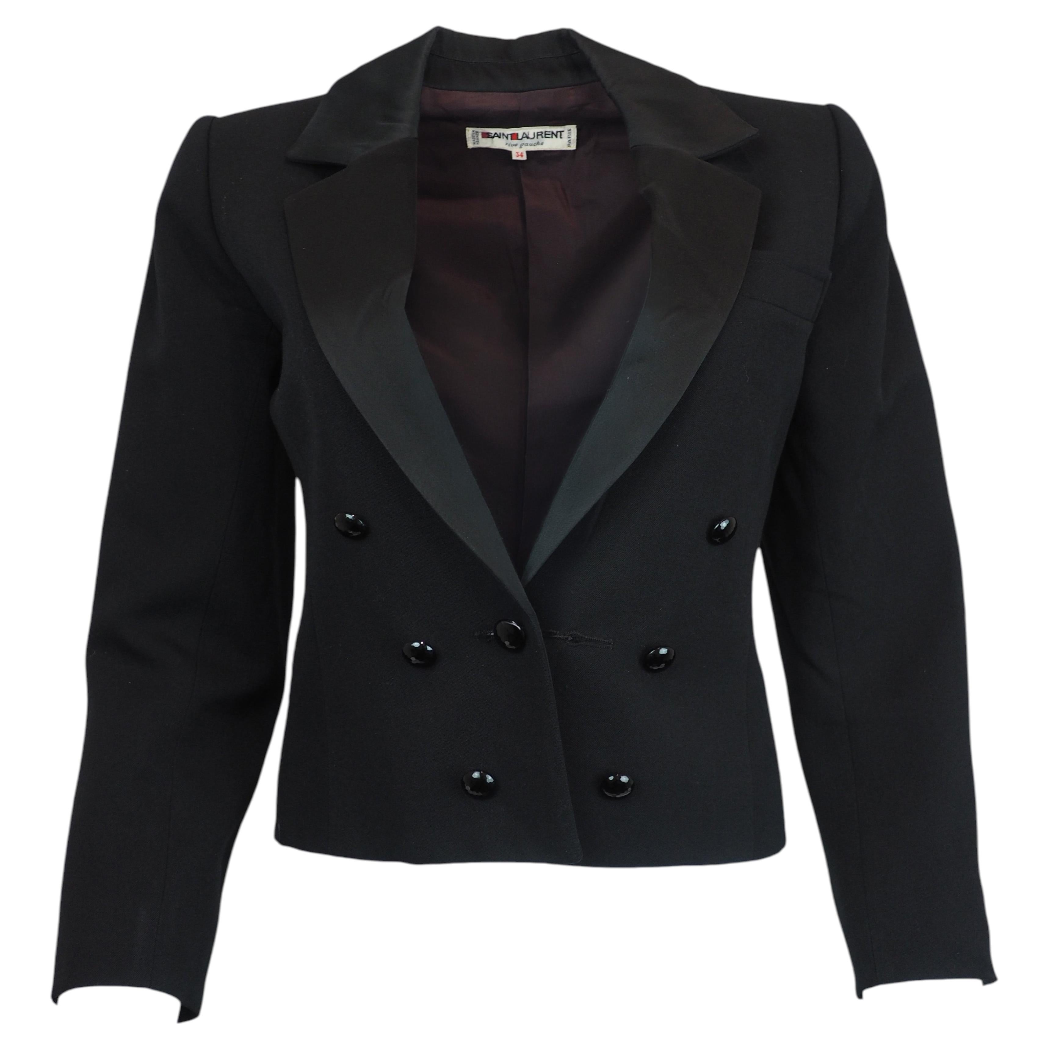 Saint Laurent Tuxedo Jacket For Sale