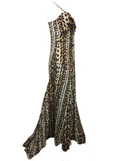 Just Cavalli Animal Print Maxi Dress