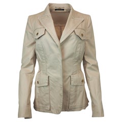 Gucci 2003 Safari Cotton Blazer