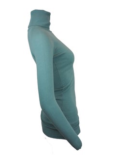 Romeo Gigli Sage Turtleneck Mini Dress/Top