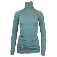 Romeo Gigli Sage Turtleneck Mini Dress/Top