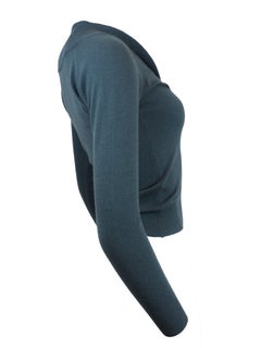 Romeo Gigli Teal V-Neck Sweater