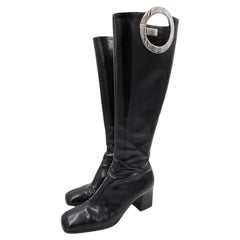 Gucci S/S 1996 Patent Leather Boots