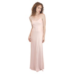 Jane Booke Baby Pink Slip Dress W Low Back