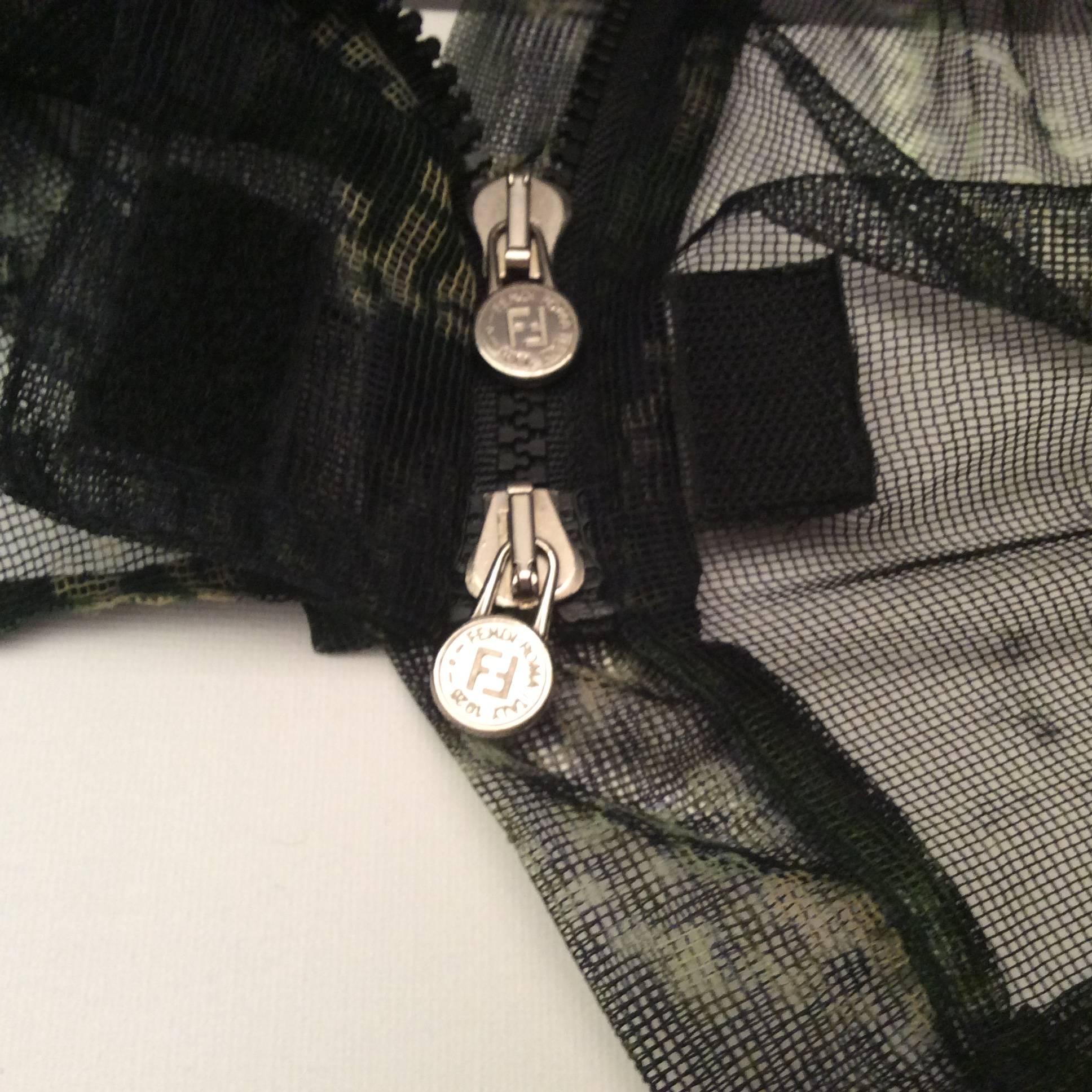 Fendi Runway Mesh Jacket 3
