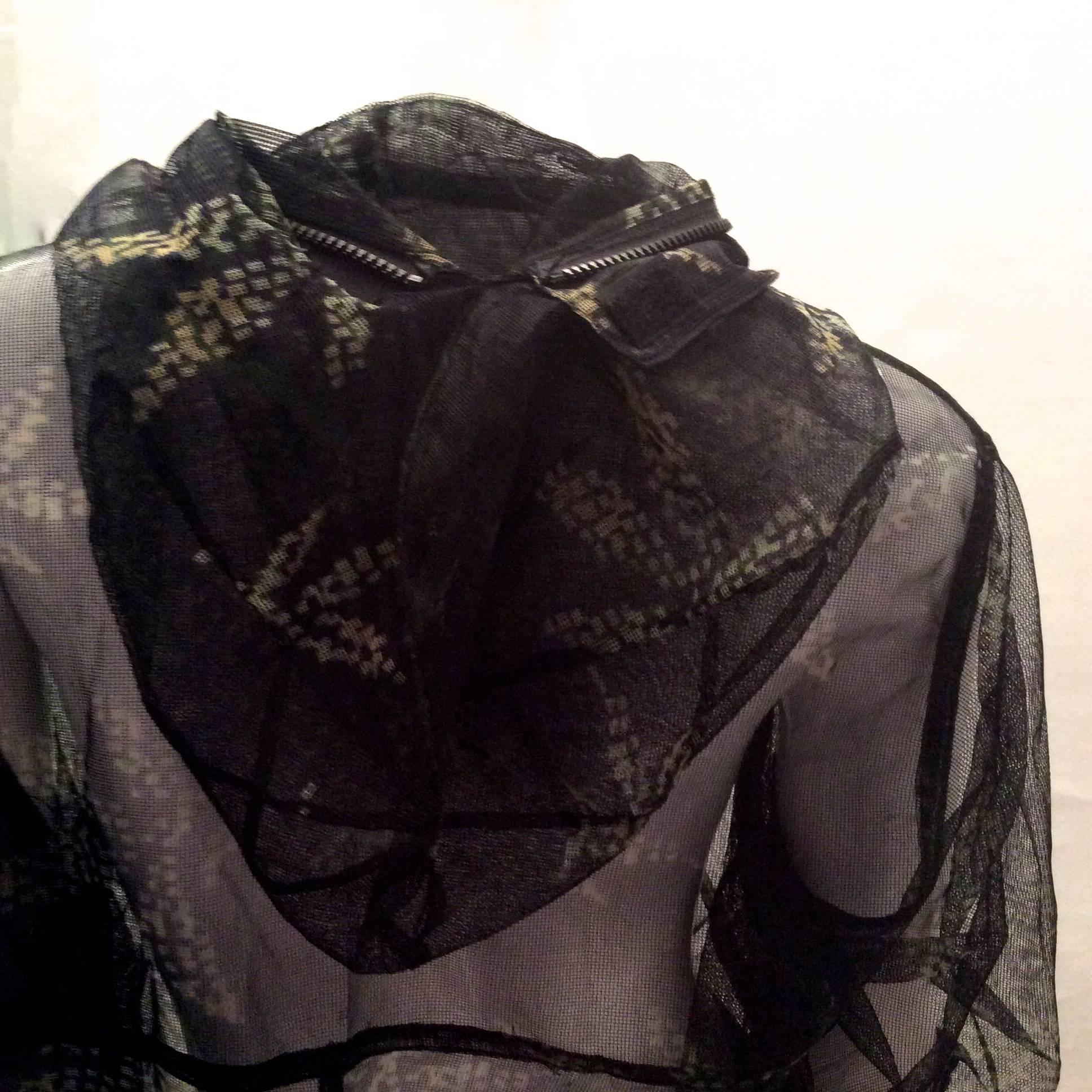 Fendi Runway Mesh Jacket In Excellent Condition In Boca Raton, FL