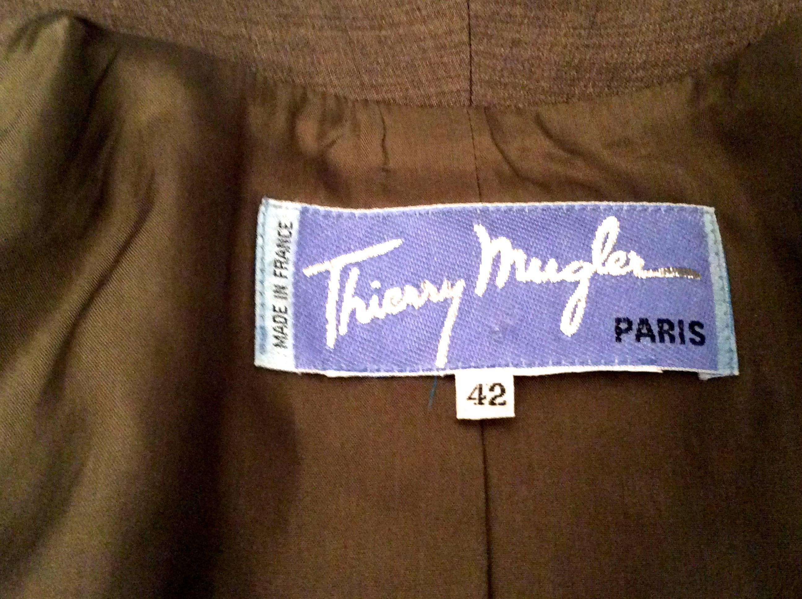 Thierry Mugler 2 Piece Suit  For Sale 5