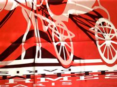 New Hermes Caleche Elastique Silk Scarf