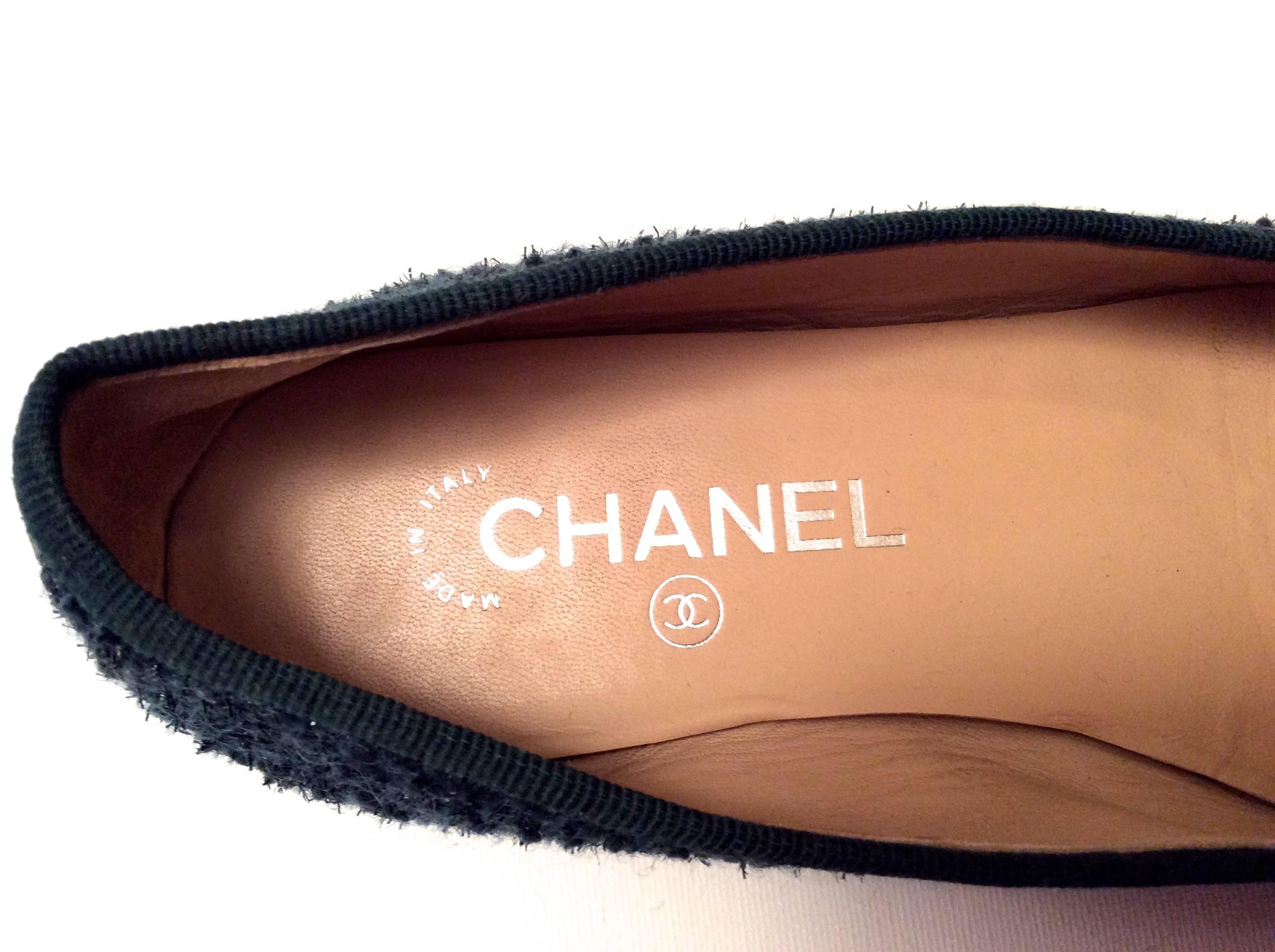 Women's Chanel Ballerina Flats - Size 38 For Sale