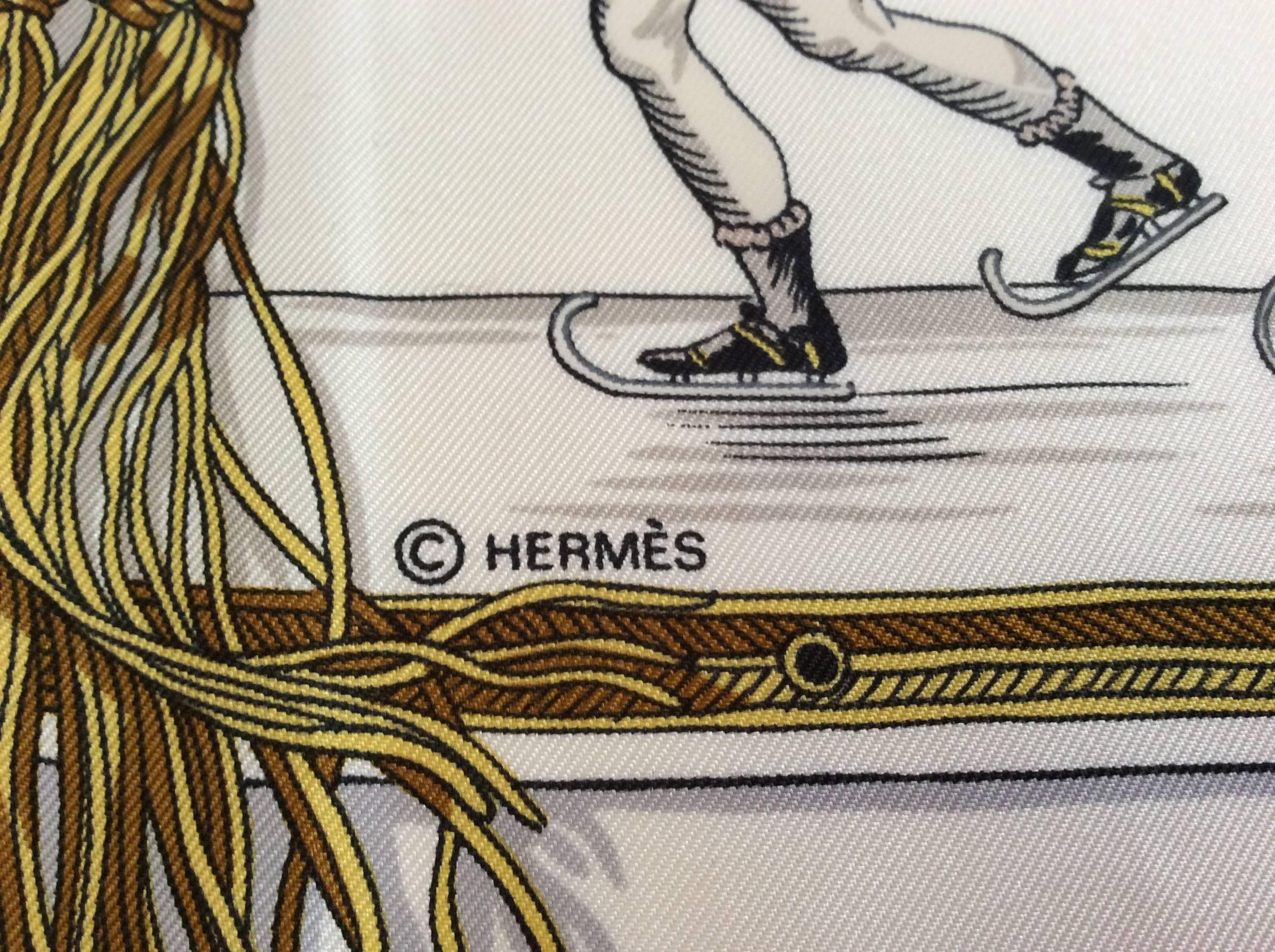 Hermes Silk Scarf - Rare 5