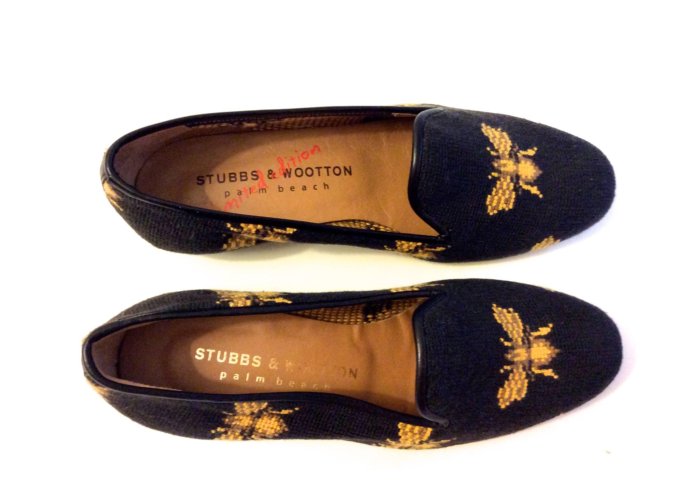 New Stubbs and Wooton Shoes - Size 7.5 - Limited Edition In New Condition In Boca Raton, FL