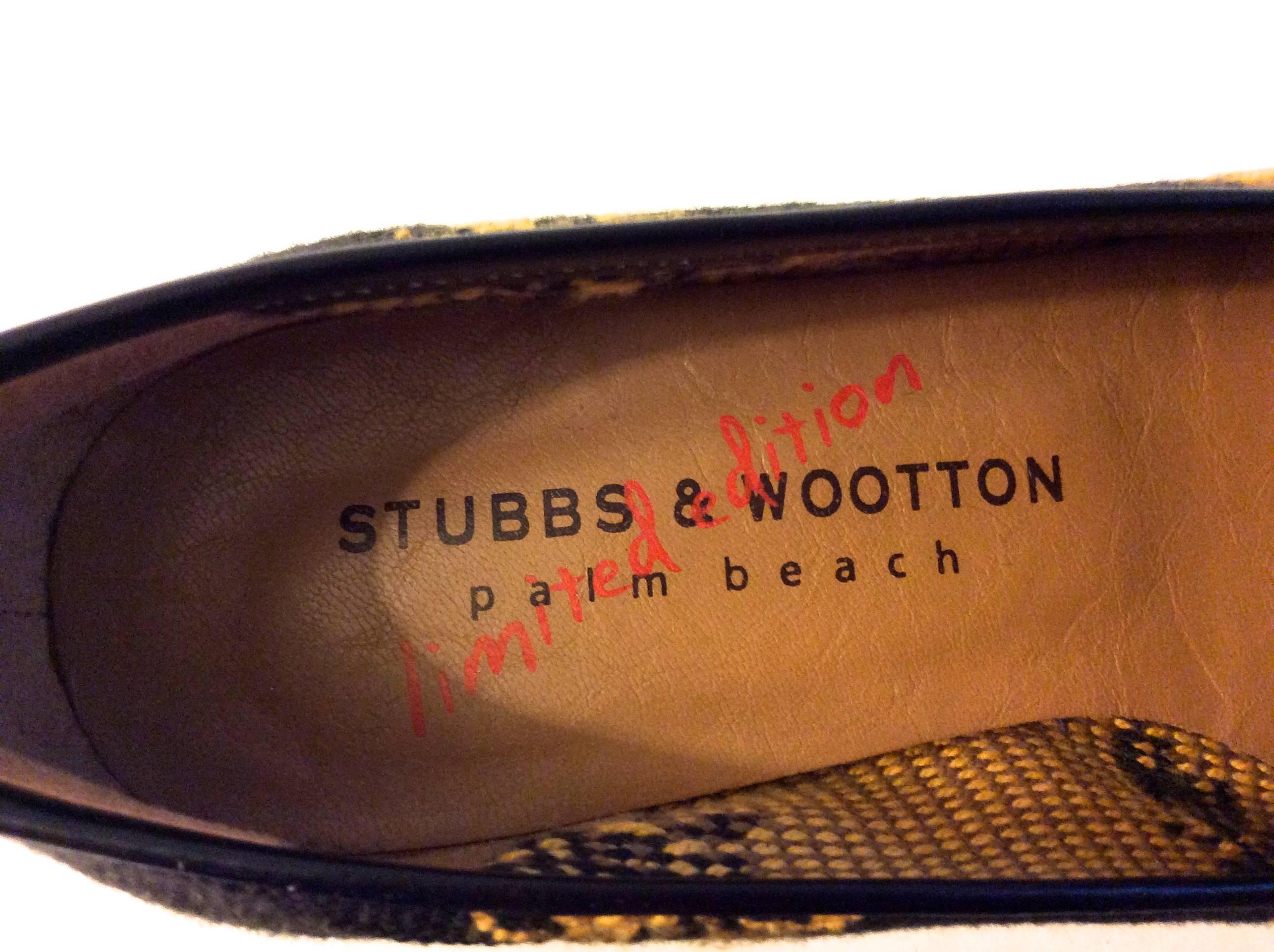 New Stubbs and Wooton Shoes - Size 7.5 - Limited Edition 2