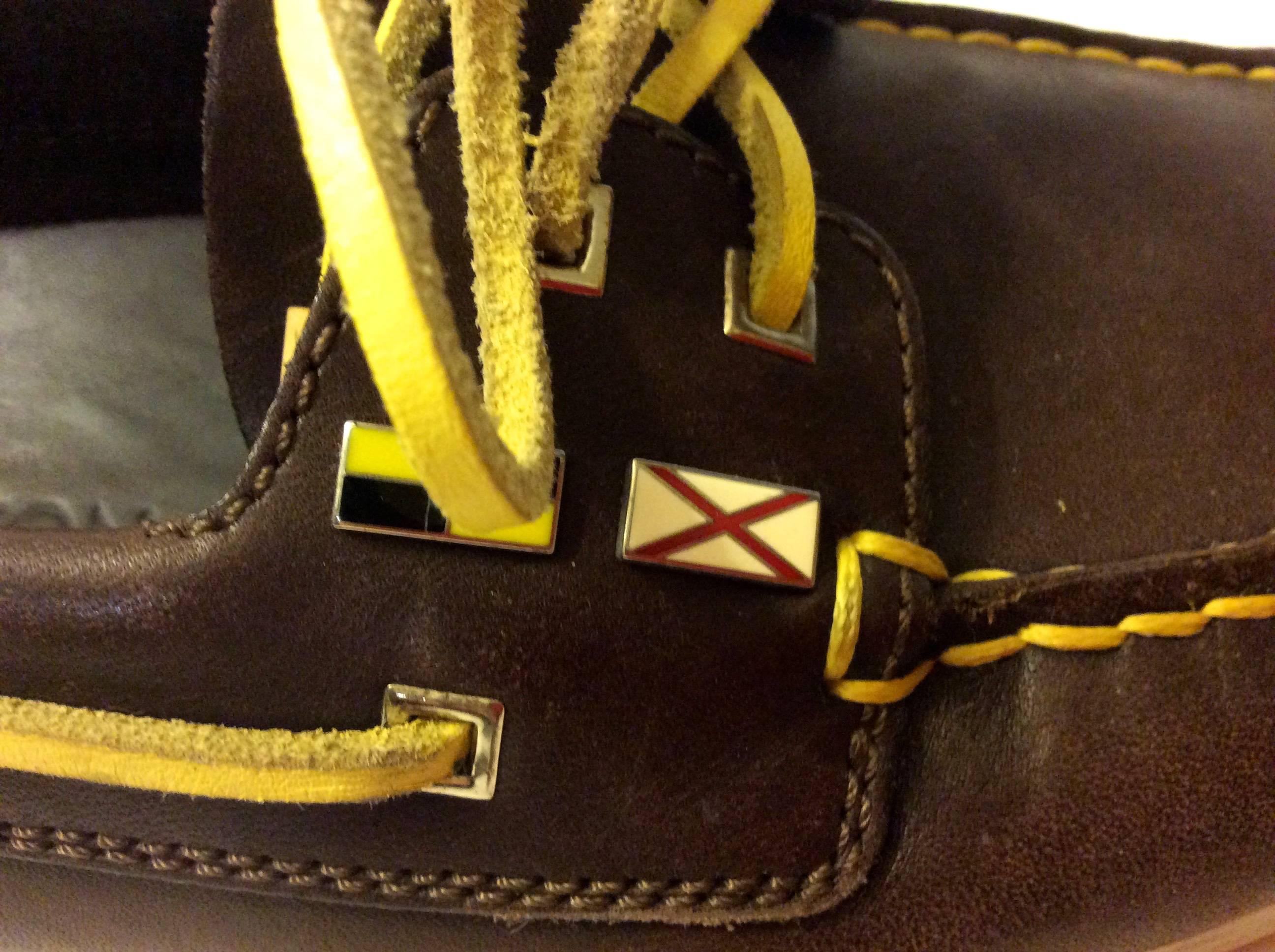 Rare Louis Vuitton Dock Sider Shoes - Size 37.5 In Excellent Condition For Sale In Boca Raton, FL