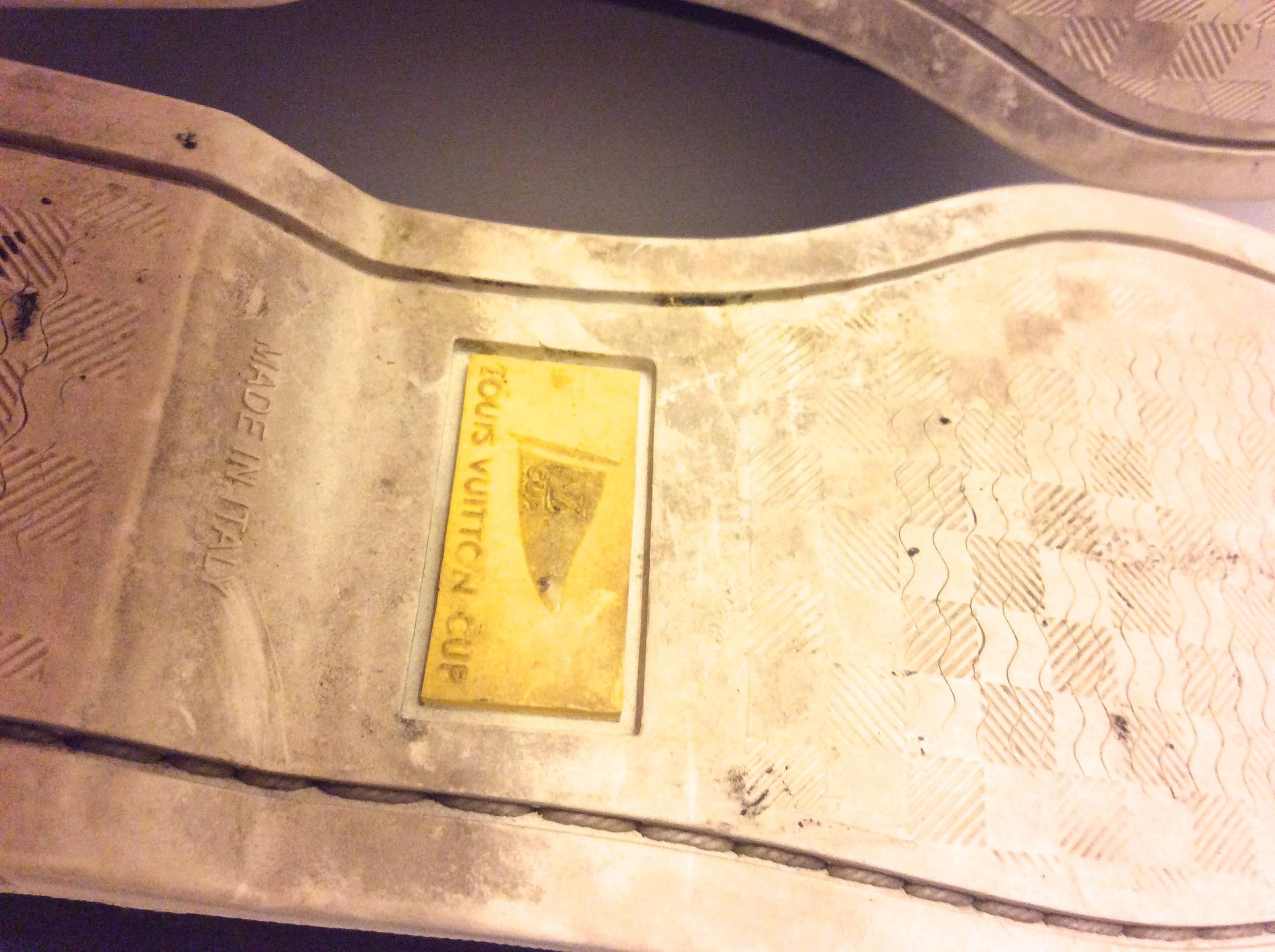 Zapatos Raros Louis Vuitton Dock Sider - Talla 37.5 en venta 5