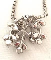 1950's Weiss Clear Rhinestone Necklace